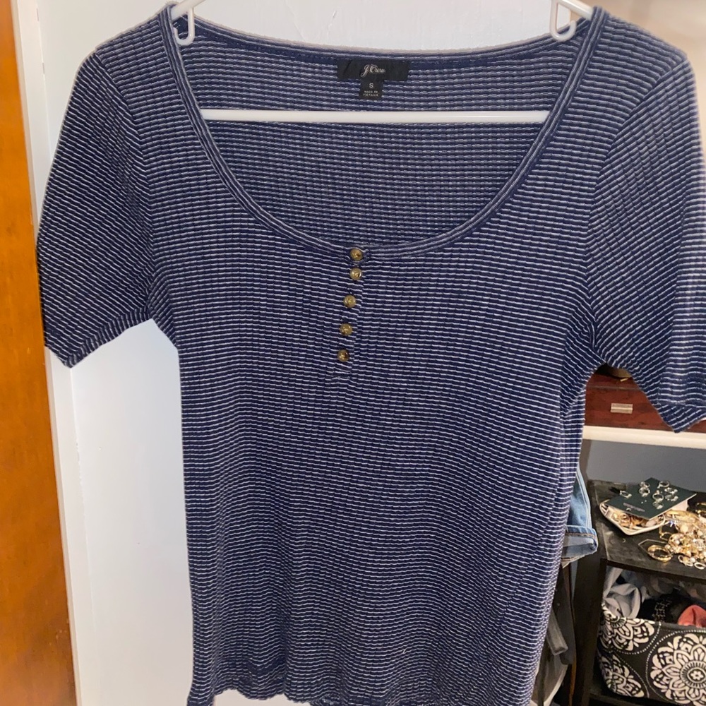 J crew scoop neck casual top